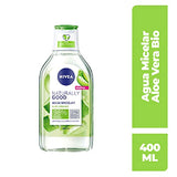 ▶ NIVEA Agua micelar desmaquillante con aloe vera refrescante, naturally good 400ml